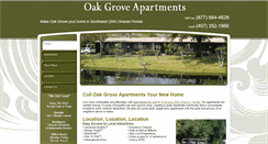 Desktop Screenshot of oakgroveapartments.com